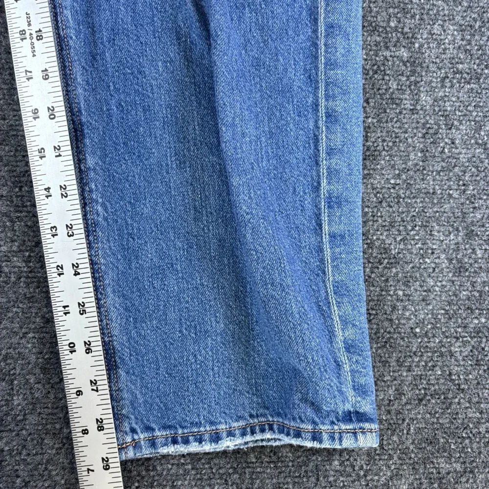 American Eagle Outfitters Strigid Jeans Women 29x29 Blue Denim Cotton Distressed - Picture 3 of 13